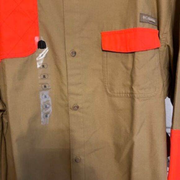 Hunting Shirt Size: XL {46-48} . Performance Gear Terminal Deflector . Columbia - Picture 3 of 5